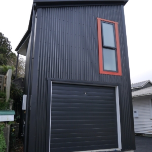 vorstermans architects auto barn exterior front